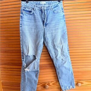 Zara Sky Blue Denim jeans